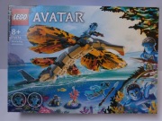 Klocki LEGO AVATAR Przygoda ze skimwingiem 33 x 33 cm + dodatkowe figurki