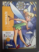 Kolorowanka antystresowa Disney art therapy Witraże magia kolorów 