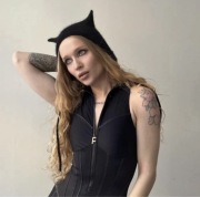 Cap Hat cat kotka czapka z uszami kota handmade bonetka rękodzieło