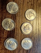 1Dime Roosevelt 1991 1993 1994 1995 1999 2000 2002