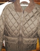 MANGO CIEMNA BRĄZOWA PIKOWANA KURTKA  rozmiar M.