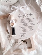 Podziękowania dla Dziadka od chlopca pierwsza komunia z aniołkiem 