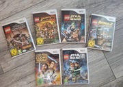 GRY NINTENDO WII 6 SZT ST BDB