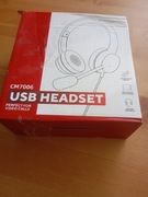 Słuchawki USB Headset CM7006