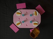 Stolik, stoliczek, dla lalek, figurek