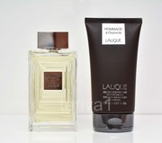 Lalique hommage a l'homme 100 ml + żel komplet