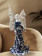 Różowy lub niebieski anioł 50 cm