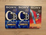 3 KASETY VHS SONY FOLIA