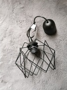 Lampa Sufitowa Wisząca Czarna nowoczesna w stylu loft metalowa