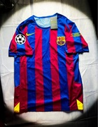 (M) Barcelona Vintage Home Jersey Champions League Koszulka 2005/06