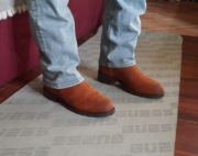 unikalne kowbojki robocze kozaki Tecovas Stockton na Vibramie 43.5/44