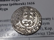 Półtorak Ryga 1616 Zygmunt III Waza 