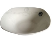 Miska misa porcelana biała 24cm 1,3L sałatki owoce ramen Tarrington House