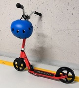 MICRO Hulajnoga dla dzieci z dużymi kołami plus kask OXELO GRATIS