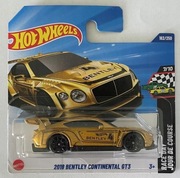 HOT WHEELS 2018 Bentley Continental GT3 Nowy autko Mattel 
