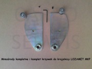 Mimośród kompletny i krzywki boczne do LOZAMET MKP