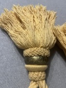 Piękne, dekoracyjne chwosty do zasłonek. Vintage.