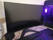 Monitor gamingowy 27 CALI/ZAGIĘTY  MSI MAG 27C6X