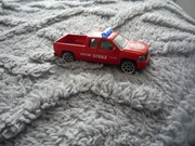 Autko -resorak metalowy straż 8 cm