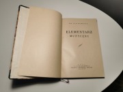 Książka stara Elementarz muzyczny J. Dembina 1944 