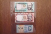 Peru zestaw banknotów 3 sztuk stan 1