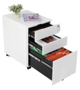 Szafka na kółkach zamek