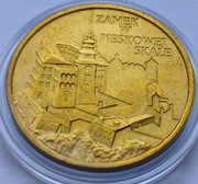 Moneta 2 zł 1997 r. Zamek w Pieskowej skale /mennicza/
