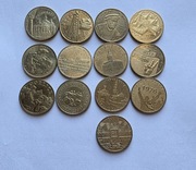 Zestaw 13 monet 2 zł Nordic Gold | Okolicznościowe 2004–2012 | Lot