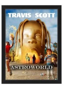 Plakat obraz Travis Scott w ramce 30x40 A3 Album ASTROWORLD muzyka