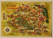 NIEMCY - ELM/LAPPWALD - PARK PRZYRODY - MAPA