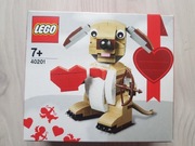 LEGO 40201 - Walentynkowy piesek 40679, 40821