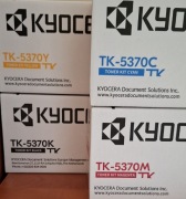TONER KYOCERA TK-5370K TK-5370M TK-5370Y TK-5370C 2 KOMPLETY