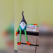 Skrzat,krasnal 70cm,walentynki,ozdoba