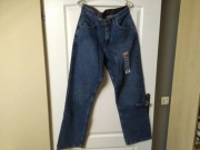 Jeansy Wrangler relaxed fit, W34 L32, niebieskie