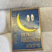 Odznaka PTTK WSK Mielec III Noc Puszczyków