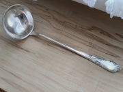 POSREBRZANA CHOCHLA ŁYŻKA WAZOWA NIEMCY 34cm