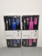 Cyrkiel Szkolny OfficeLine Niebieski i Różowy Nowe Cena za 2