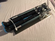 Aluminiowe rozkładane kije kijki trekkingowe rock trail Delta Sport