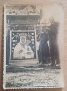 Bardzo stara fotografia z procesji 2 sztuki