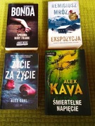 Bonda Sprawa Niny Frank + Mróz Ekspozycja + Kava Śmiertelne napięcie