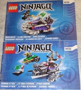 Lego instrukcja do LEGO NINJAGO 70720,70722,70622,70633,71768