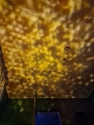 Projektor led efekt płomieni ciepły biały zewnętrzny wewnętrzny 6W