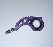 Keyrambit , brelok do kluczy red blue