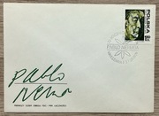 Fi. 2205, FDC, 1974r. - 70 rocznica urodzin Pablo Nerudy