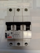 Trójfazowy wyłącznik nadprądowy S193 B6 Fael Legrand