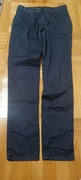 Granatowe spodnie chino męskie – 29/34