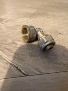 KOLANO PEX SKRĘCANE 16x1/2 GW ZŁĄCZKA ŁĄCZNIK RUR KOLANKO MOSIĘŻNE SKRĘTNE