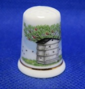 Naparstek Kolekcjonerski Porcelanowy - Pszczółki 