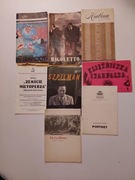 Programy teatralne opera