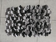 70cm x 40cm szara Mata węchowa dla psa i kota duża PREMIUM